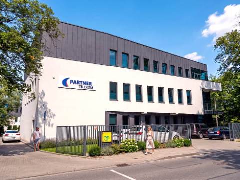 Budynek biurowy firmy Partner Tele.com, ul. Sołtysowska 22, Kraków